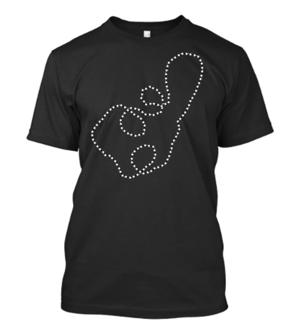 Bike Problems Illustrated By Knot In Bicycle Chain T-Shirt