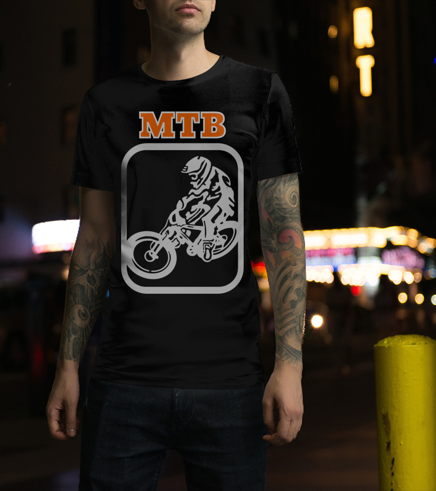 MTB Downhill Mountain Bike Rider T-Shirt