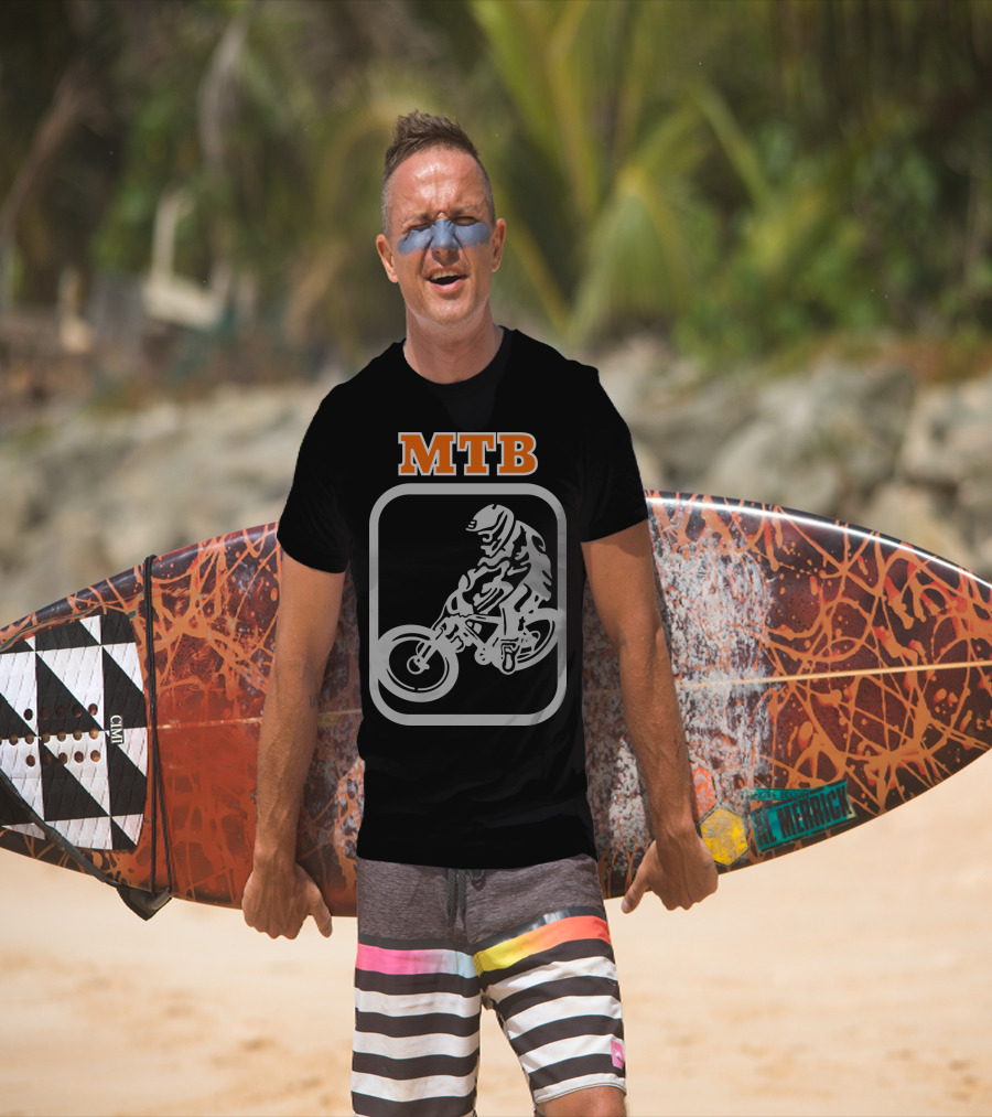 MTB Downhill Mountain Bike Rider T-Shirt
