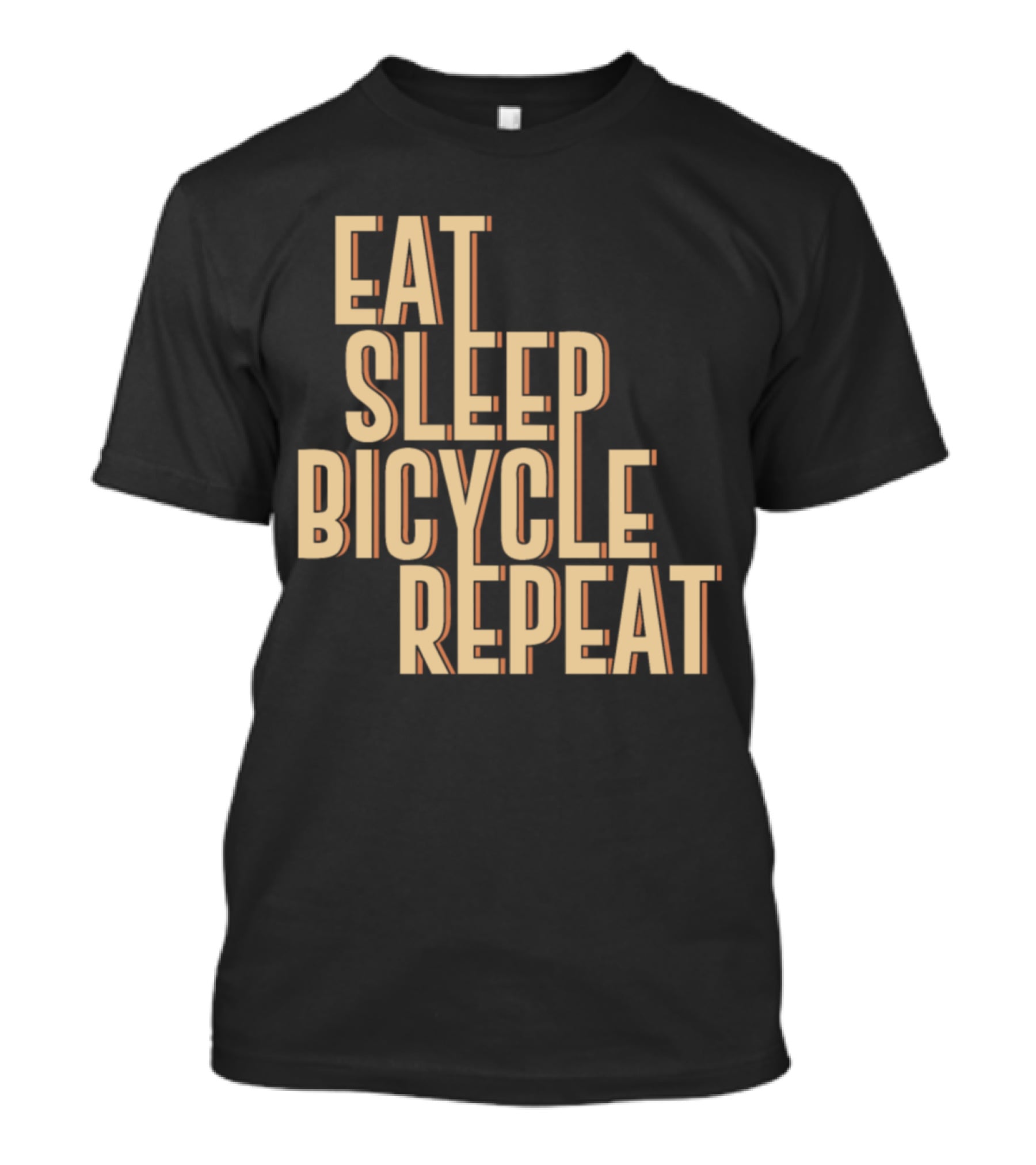 Eat Sleep Bicycle Repeat Bike Cycling Passion T-Shirt