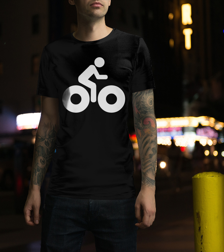 Fat Bike Iconic Cyclist T-Shirt