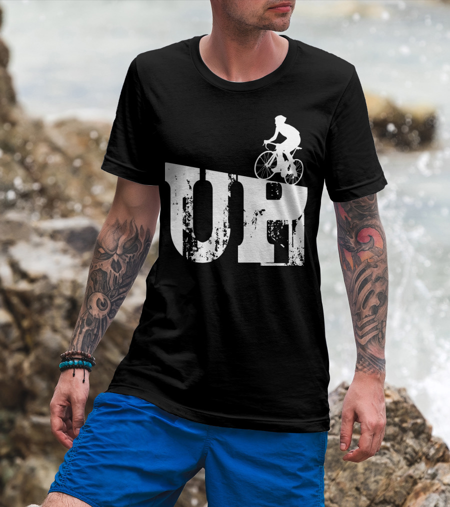 Mountain Bike Rider UP Cycling T-Shirt