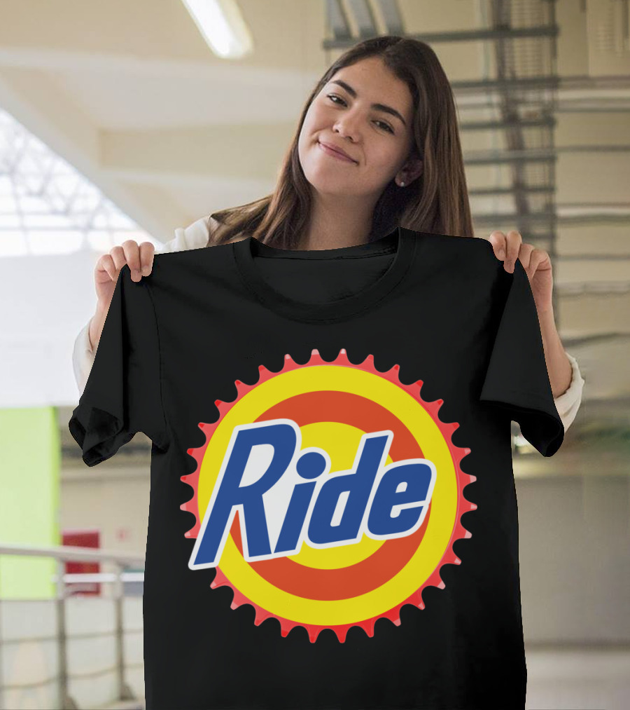 Ride Clean Cycling Gear Bottle Cap T-Shirt
