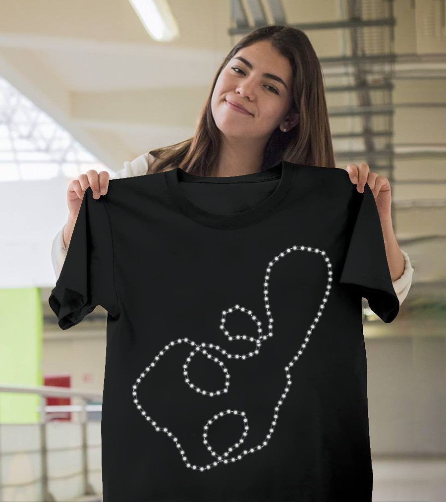 Twisted Bike Chain Middle Finger T-Shirt