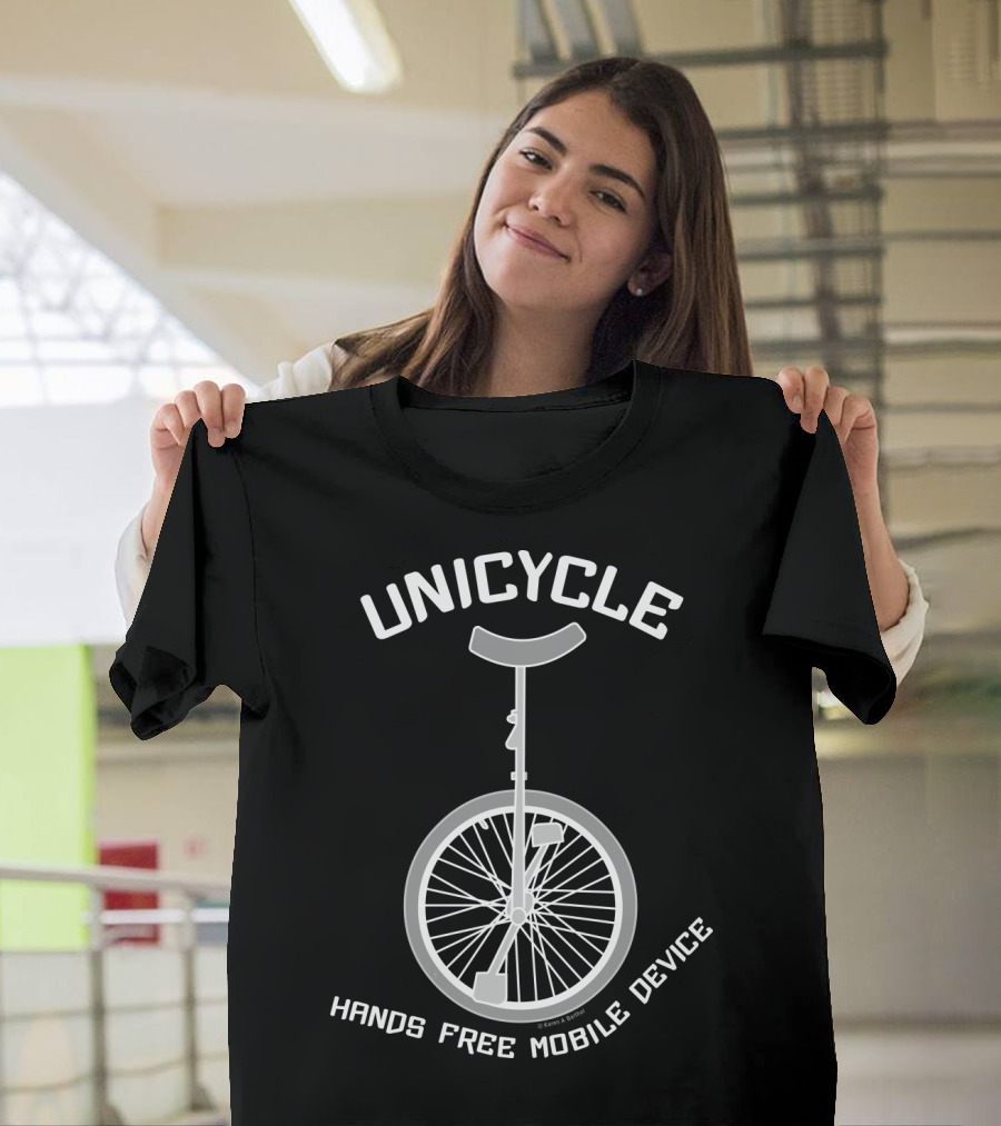 UNICYCLE HANDS FREE MOBILE DEVICE T-Shirt