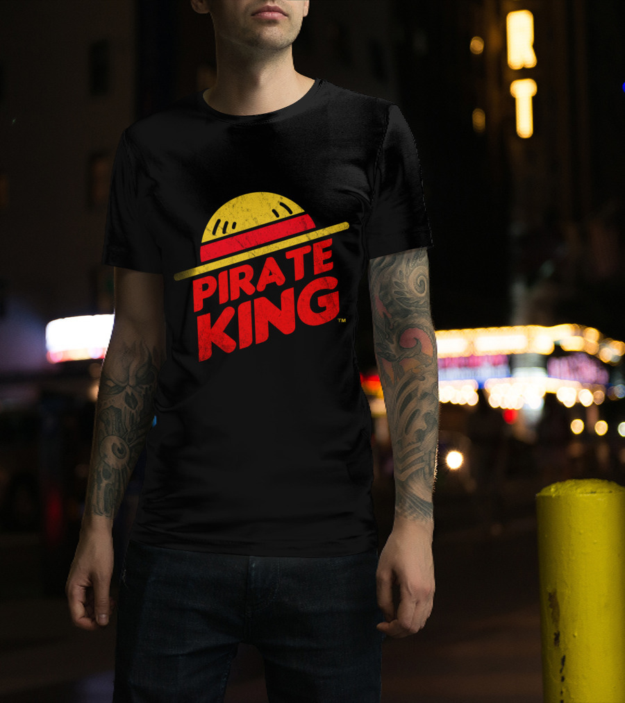 PIRATE KING Straw Hat Anime T-Shirt