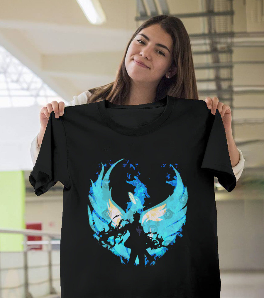 Marco the Phoenix Blue Flame Mastery Guardian Transformation T-Shirt
