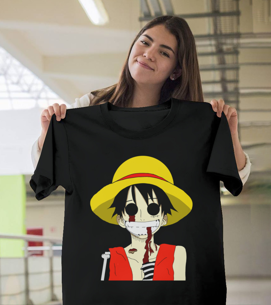 Monkey D Zombie One Piece Straw Hat Luffy T-Shirt