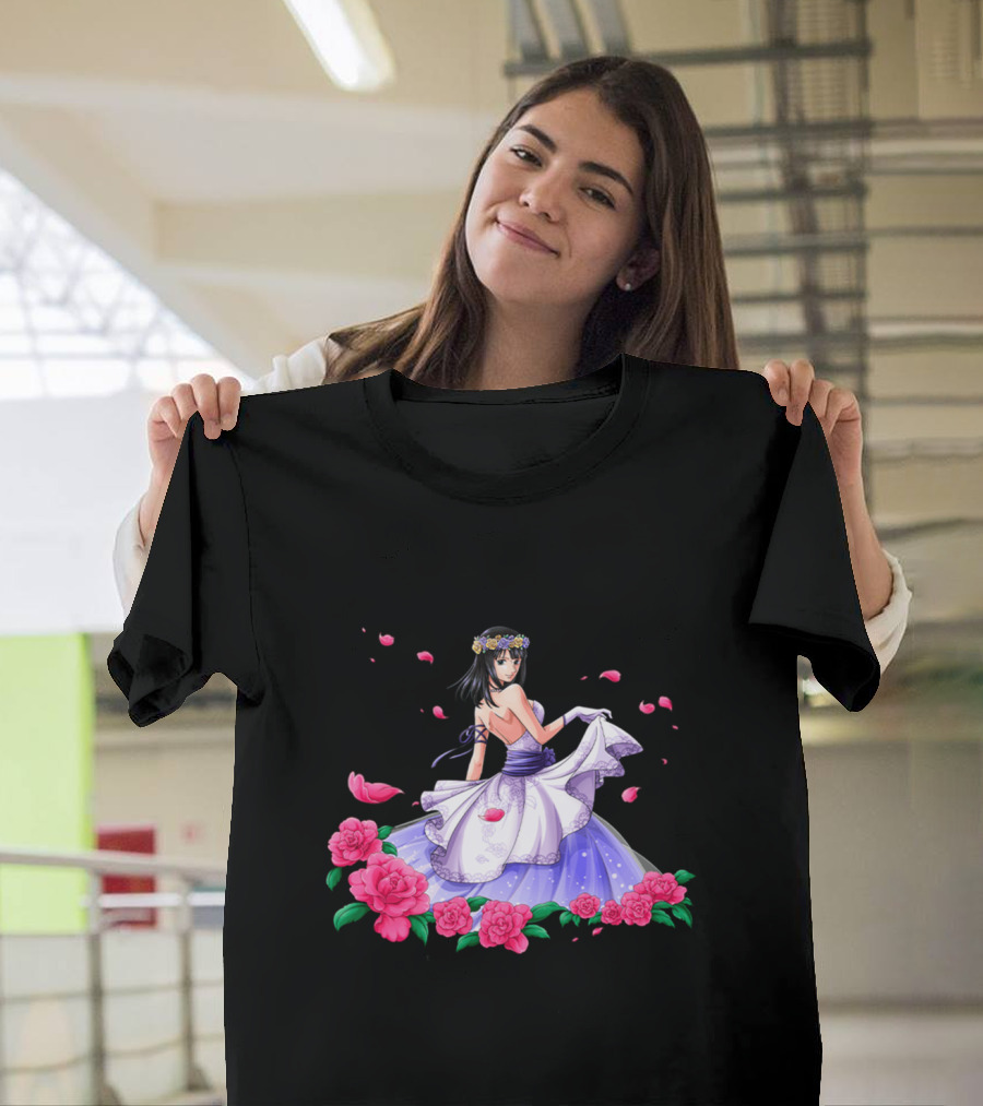 Nico Robin Floral Gown Scene One Piece T-Shirt