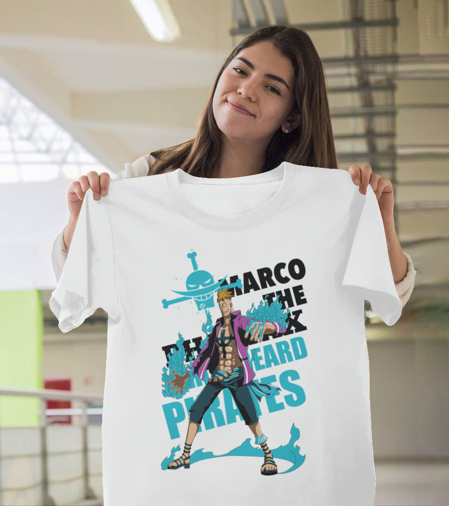 Marco the Phoenix Whitebeard Pirates One Piece T-Shirt