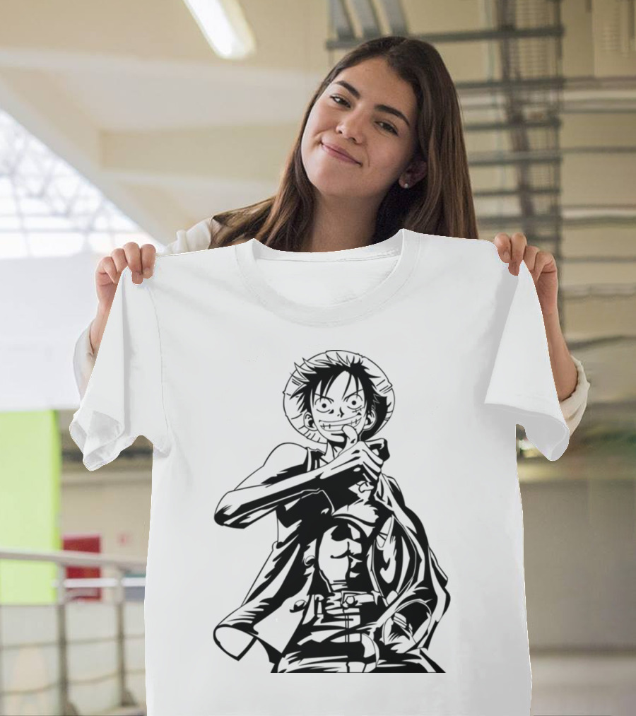 Monkey D. Luffy One Piece Anime Manga Pirate Adventures Fan T-Shirt