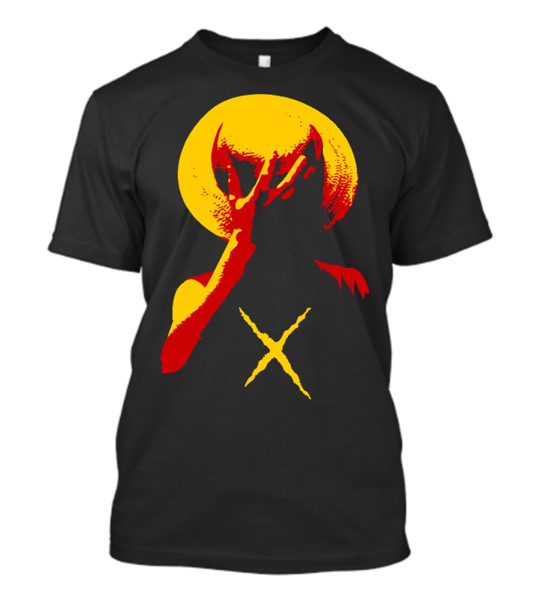 Monkey D. Luffy Portrait With Straw Hat And Crossed Arms T-Shirt