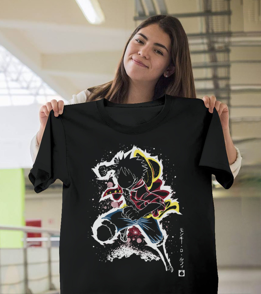 Monkey D. Luffy Straw Hat Splash T-Shirt