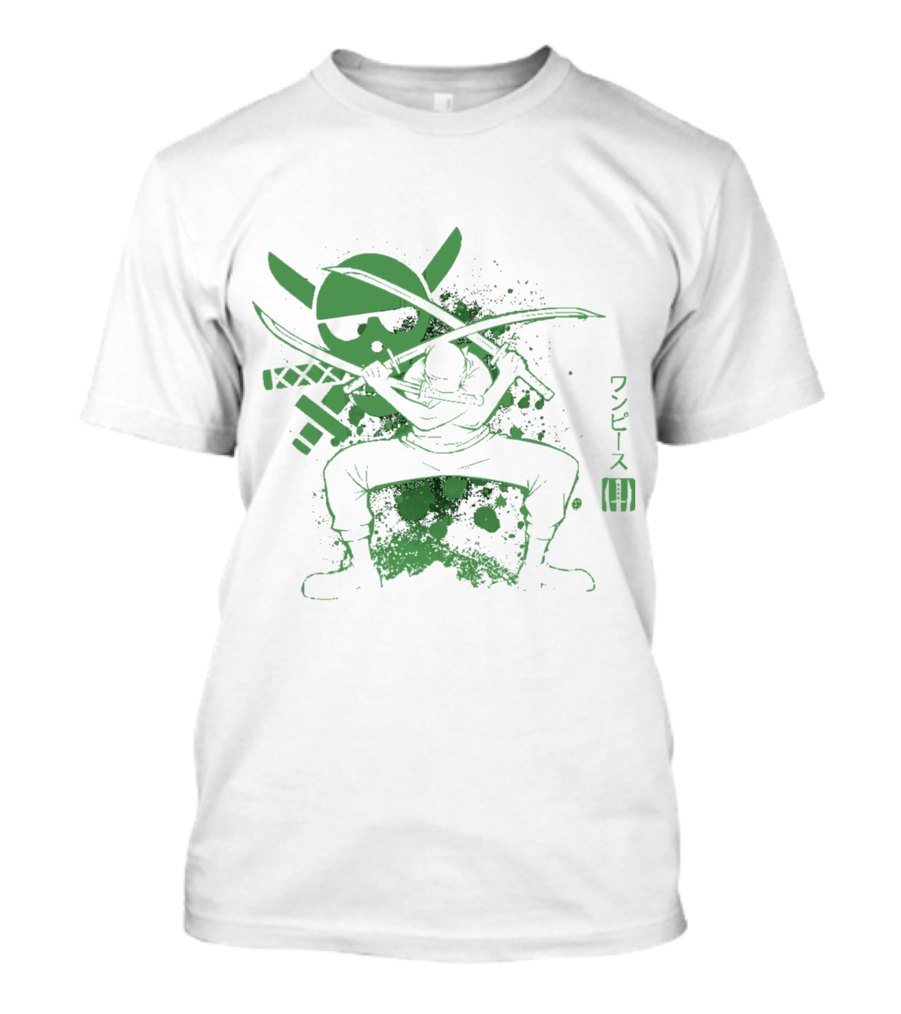 One Piece Triple Sword Katana Warrior T-Shirt