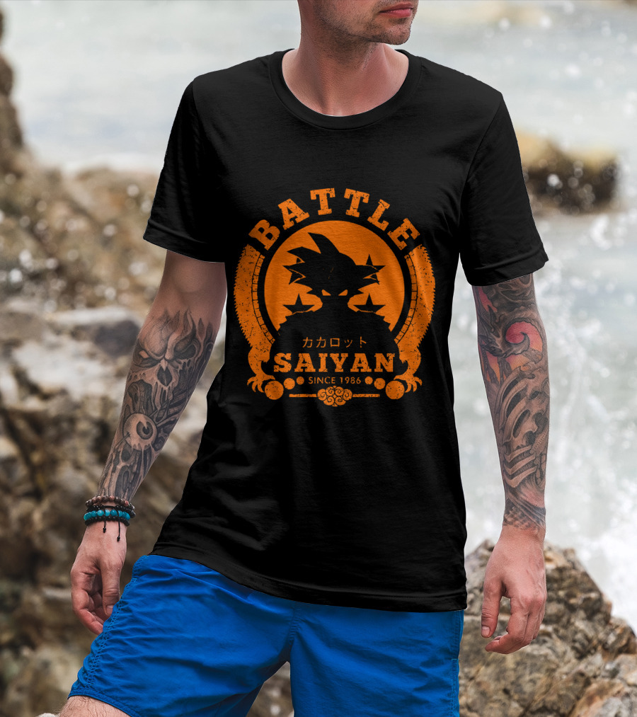 Battle Saiyan Kakarot Since 1986 T-Shirt