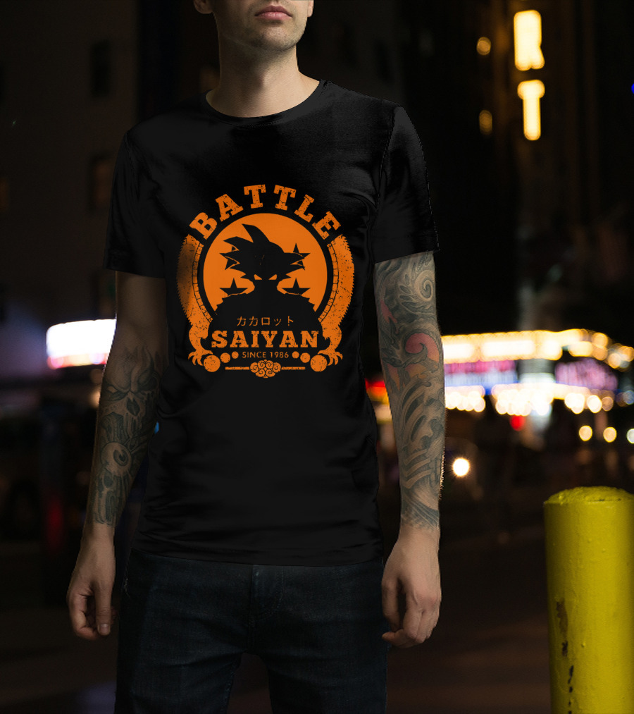 Battle Saiyan Kakarot Since 1986 T-Shirt