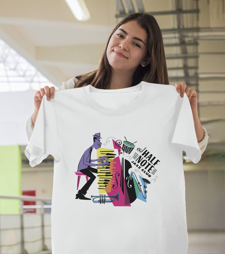 Pixar Soul Joe's Performance At Half Note Jazz Club T-Shirt
