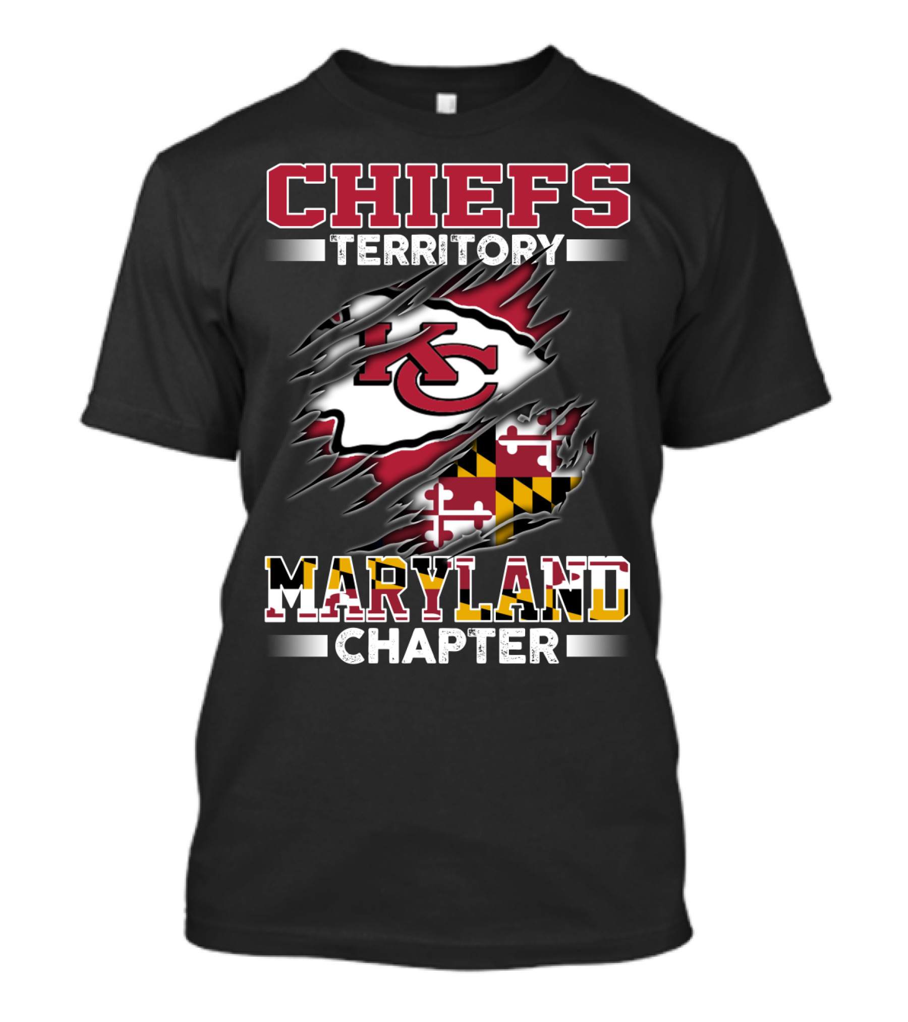 Chiefs Territory Maryland Chapter T-Shirt