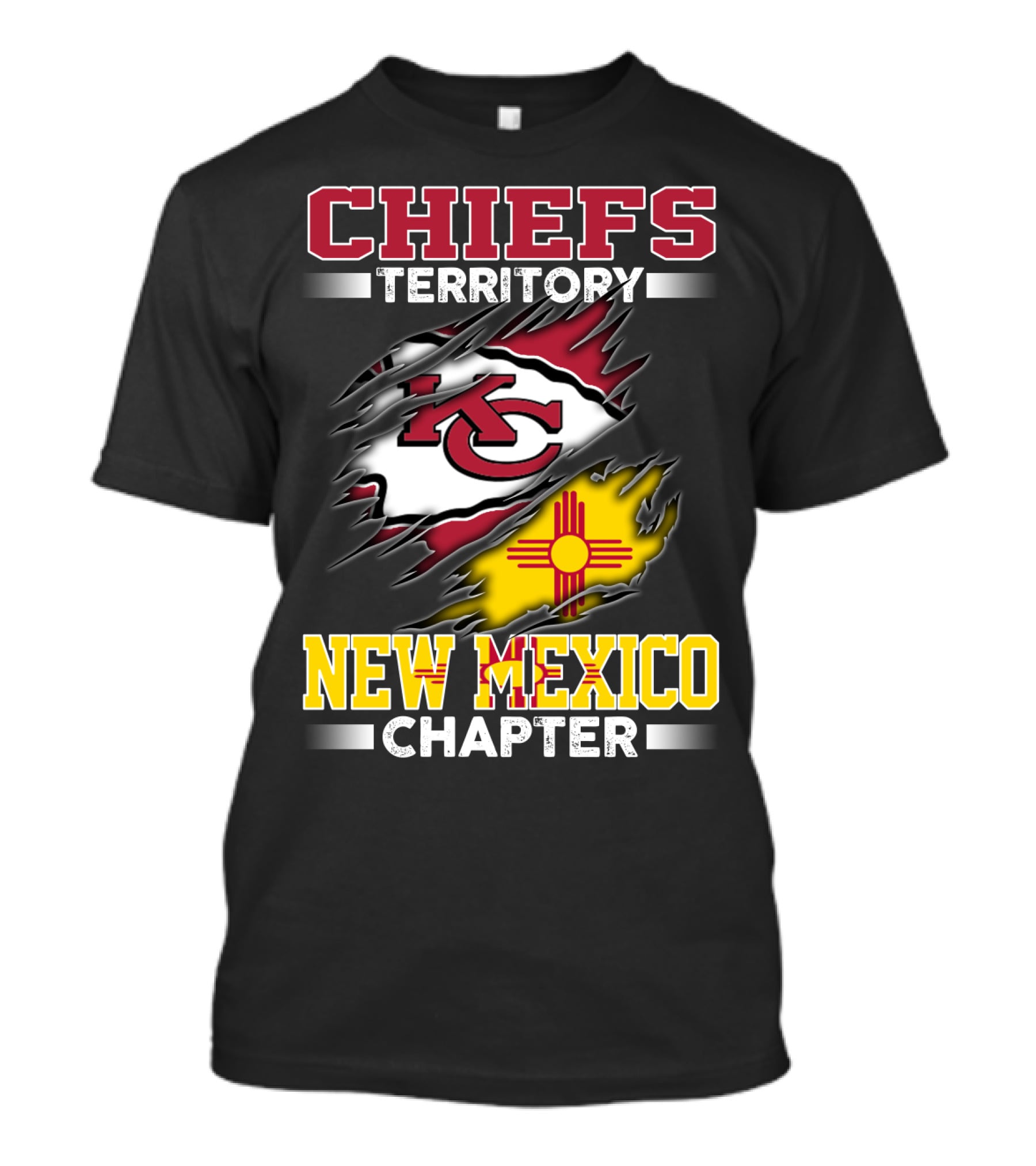 Chiefs Territory Kc New Mexico Chapter T-Shirt