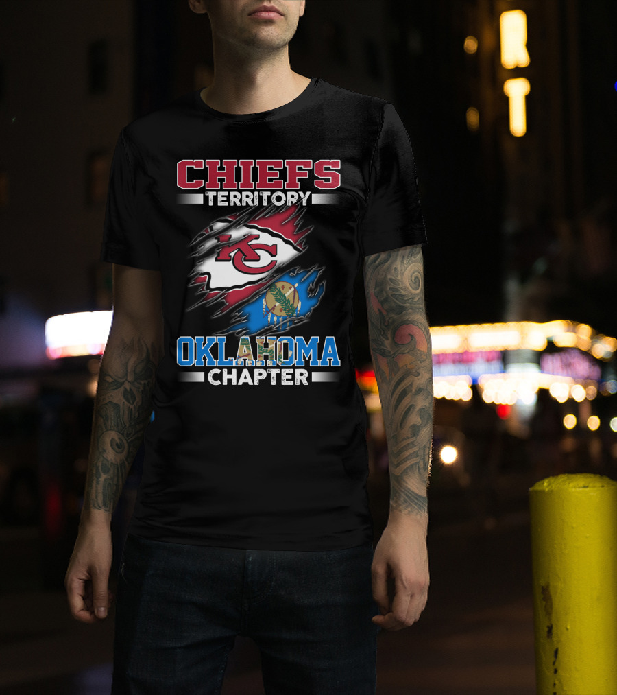 Chiefs Territory Kc Oklahoma Chapter T-Shirt
