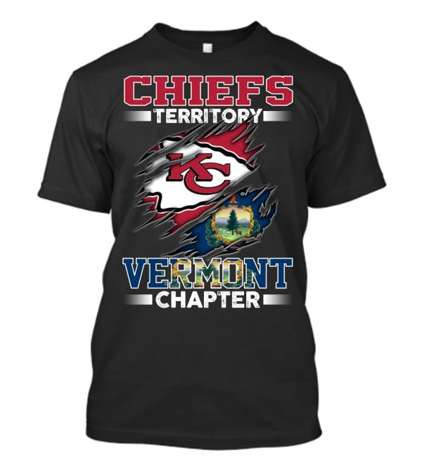 Chiefs Territory Kc Vermont Chapter T-Shirt
