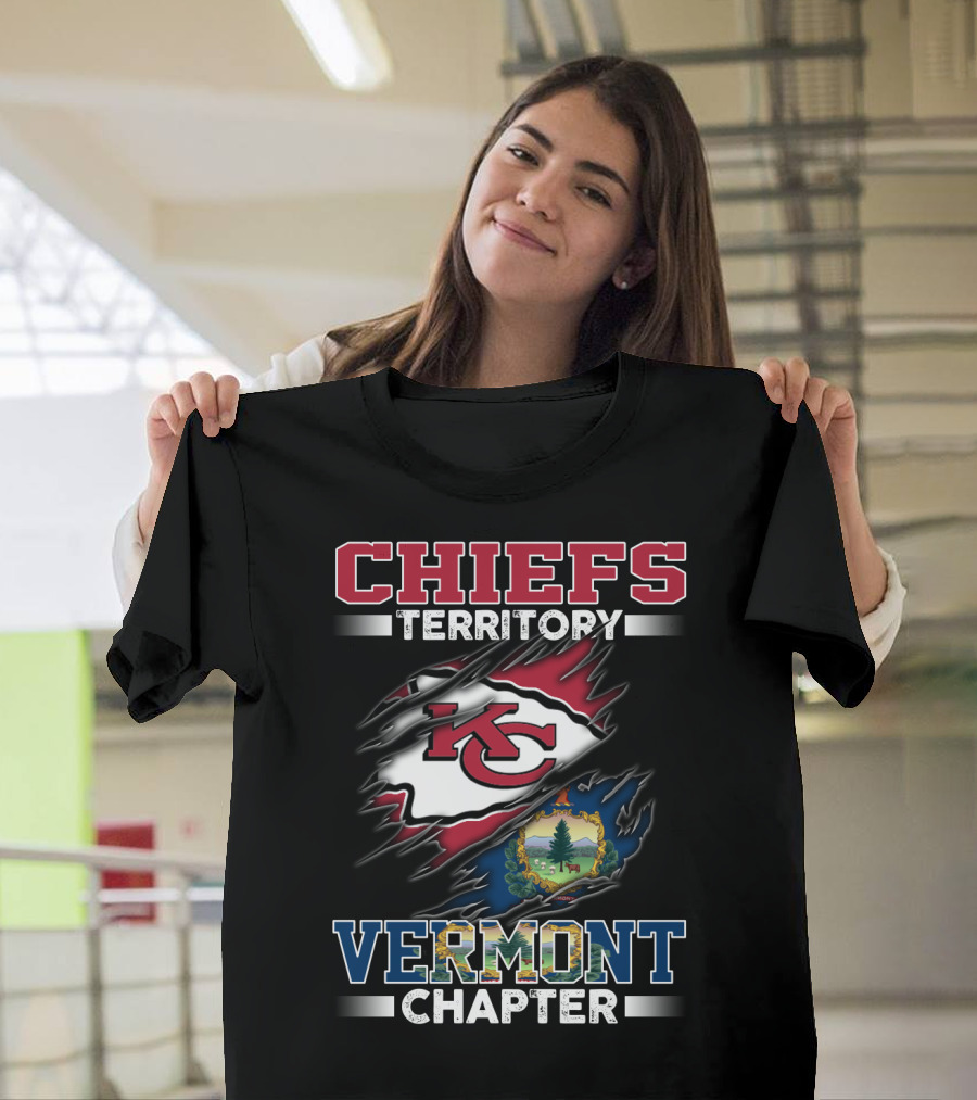 Chiefs Territory Kc Vermont Chapter T-Shirt