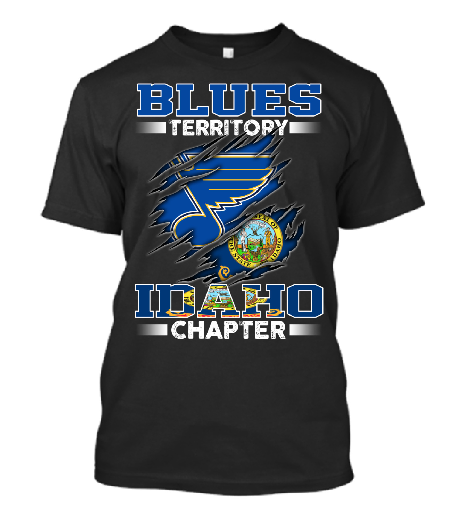 Blues Territory Idaho Chapter T-Shirt