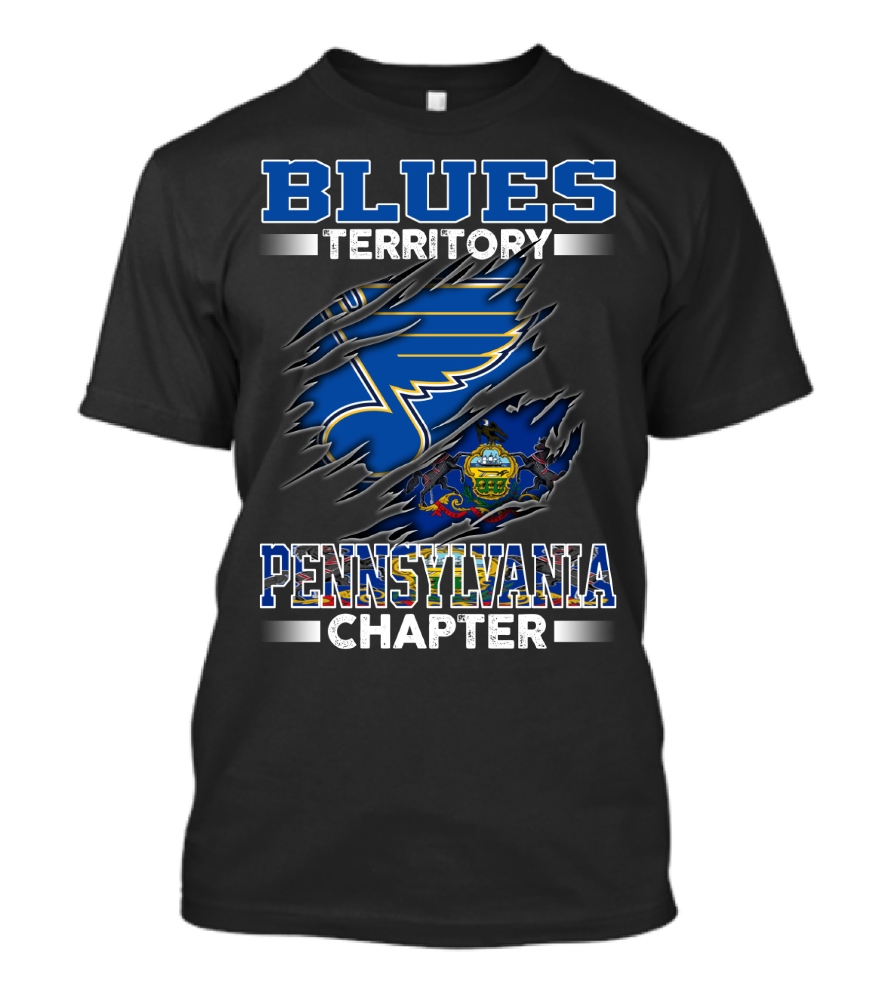 Blues Territory Pennsylvania Chapter T-Shirt