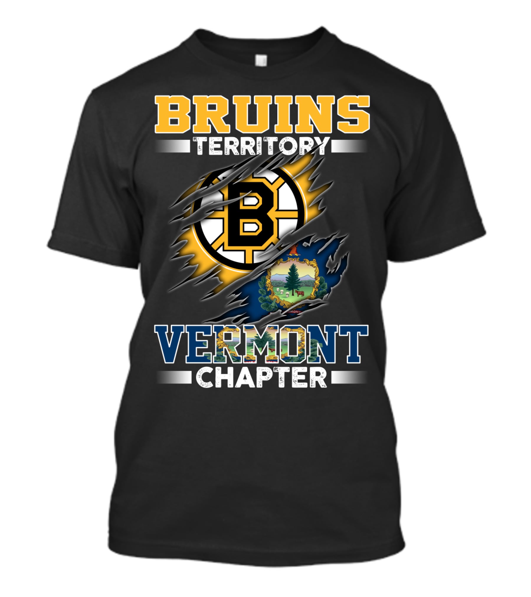 Bruins Territory Vermont Chapter T-Shirt