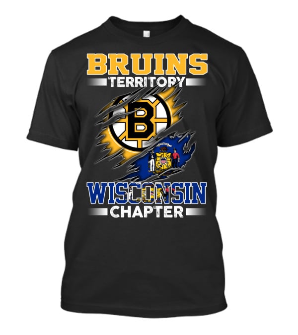 Bruins Territory Wisconsin Chapter T-Shirt