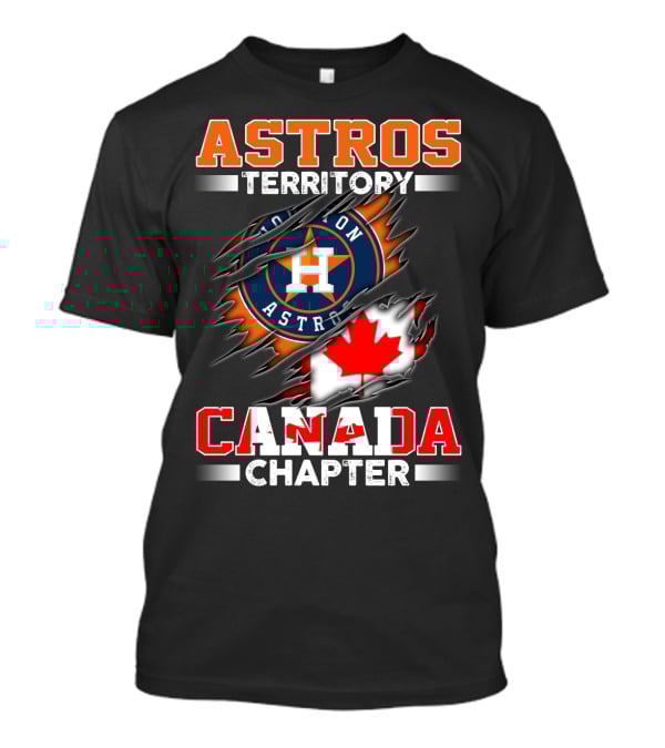 Astros Territory Houston Astros Canada Chapter T-Shirt