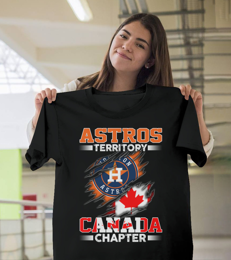 ASTROS TERRITORY HOUSTON ASTROS CANADA CHAPTER T-Shirt