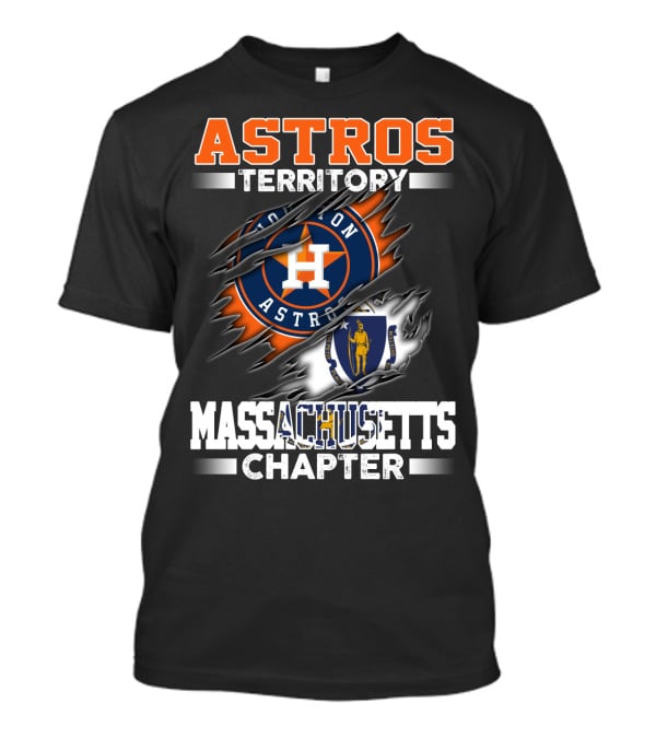 Astros Territory Boston Astros Massachusetts Chapter T-Shirt