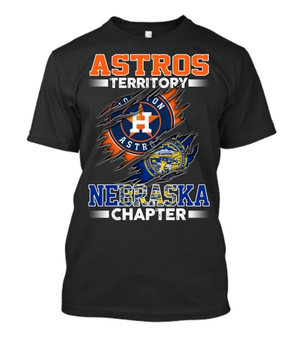 Astros Territory Houston Astros Nebraska Chapter T-Shirt
