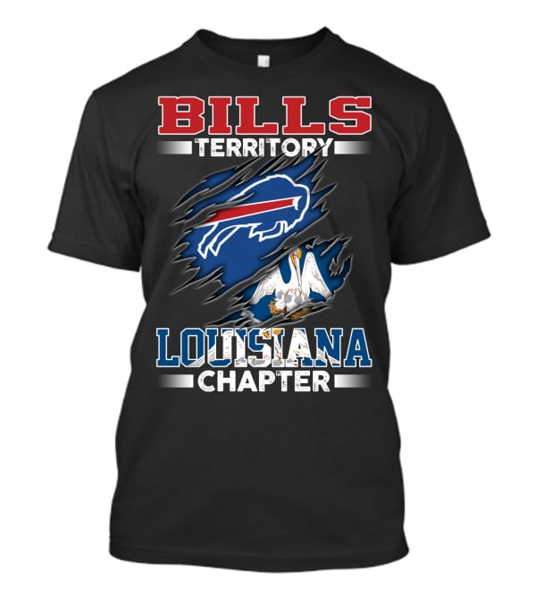 BILLS Territory Louisiana Chapter Buffalo T-Shirt