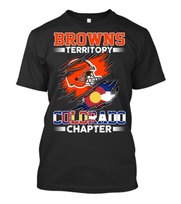Browns Territory Colorado Chapter T-Shirt