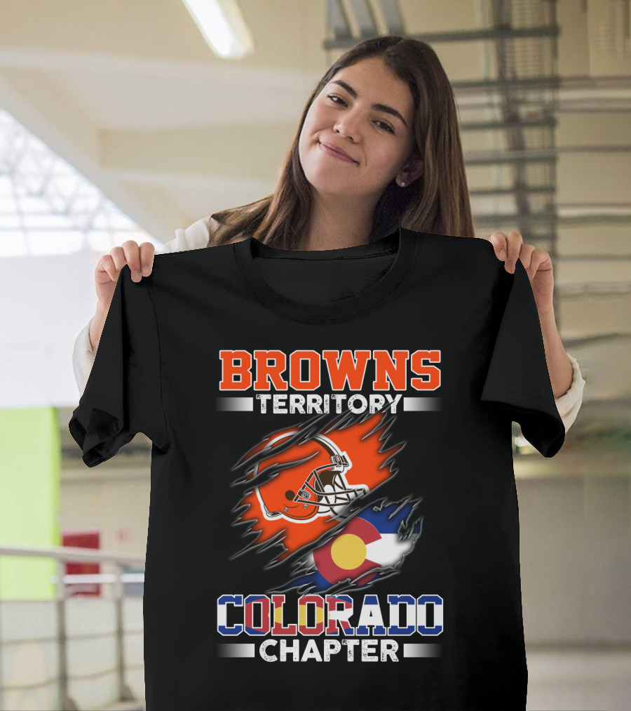Browns Territory Colorado Chapter T-Shirt