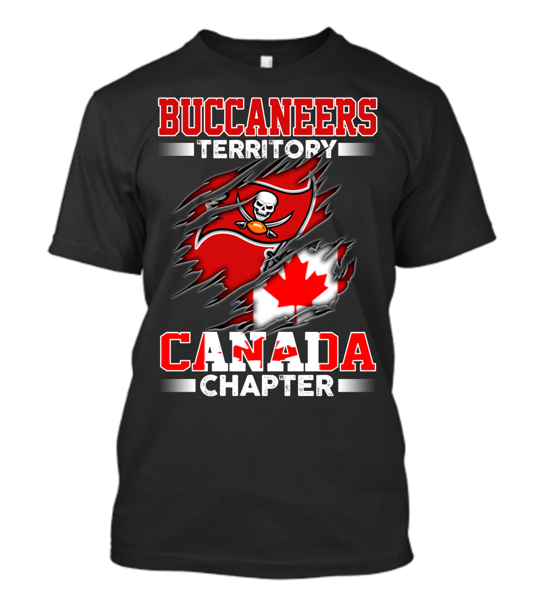 Buccaneers Territory Canada Chapter T-Shirt