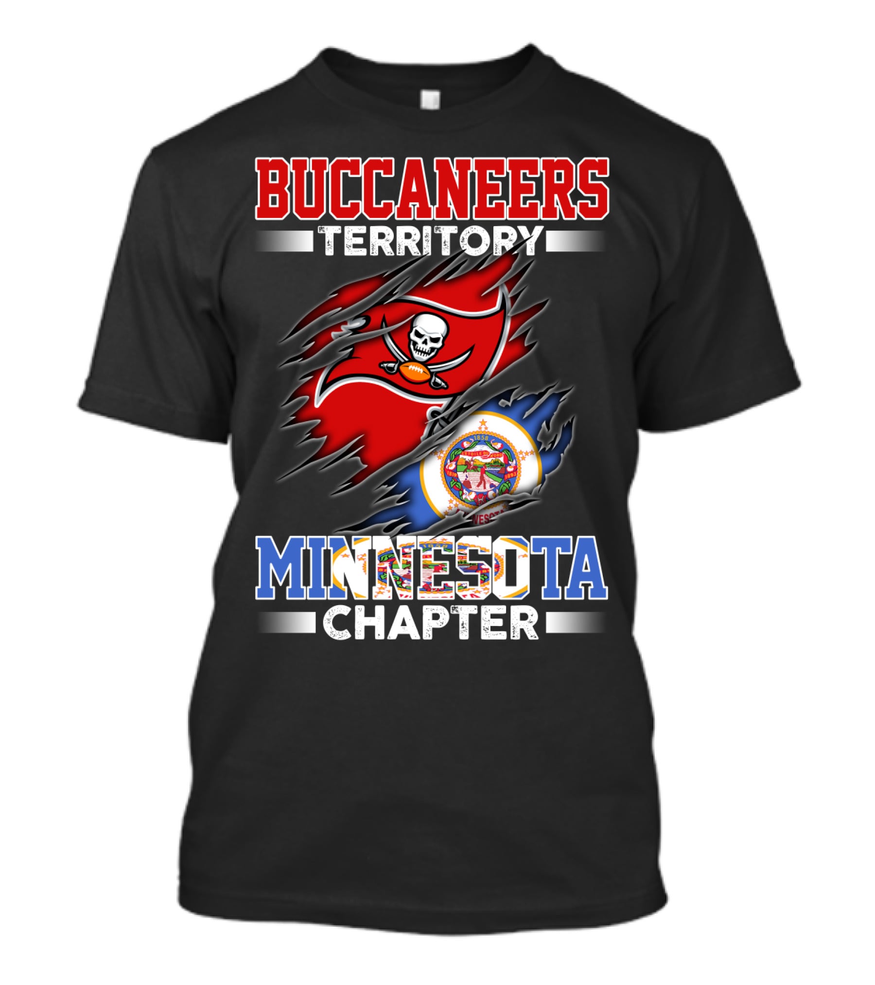 Buccaneers Territory Minnesota Chapter T-Shirt