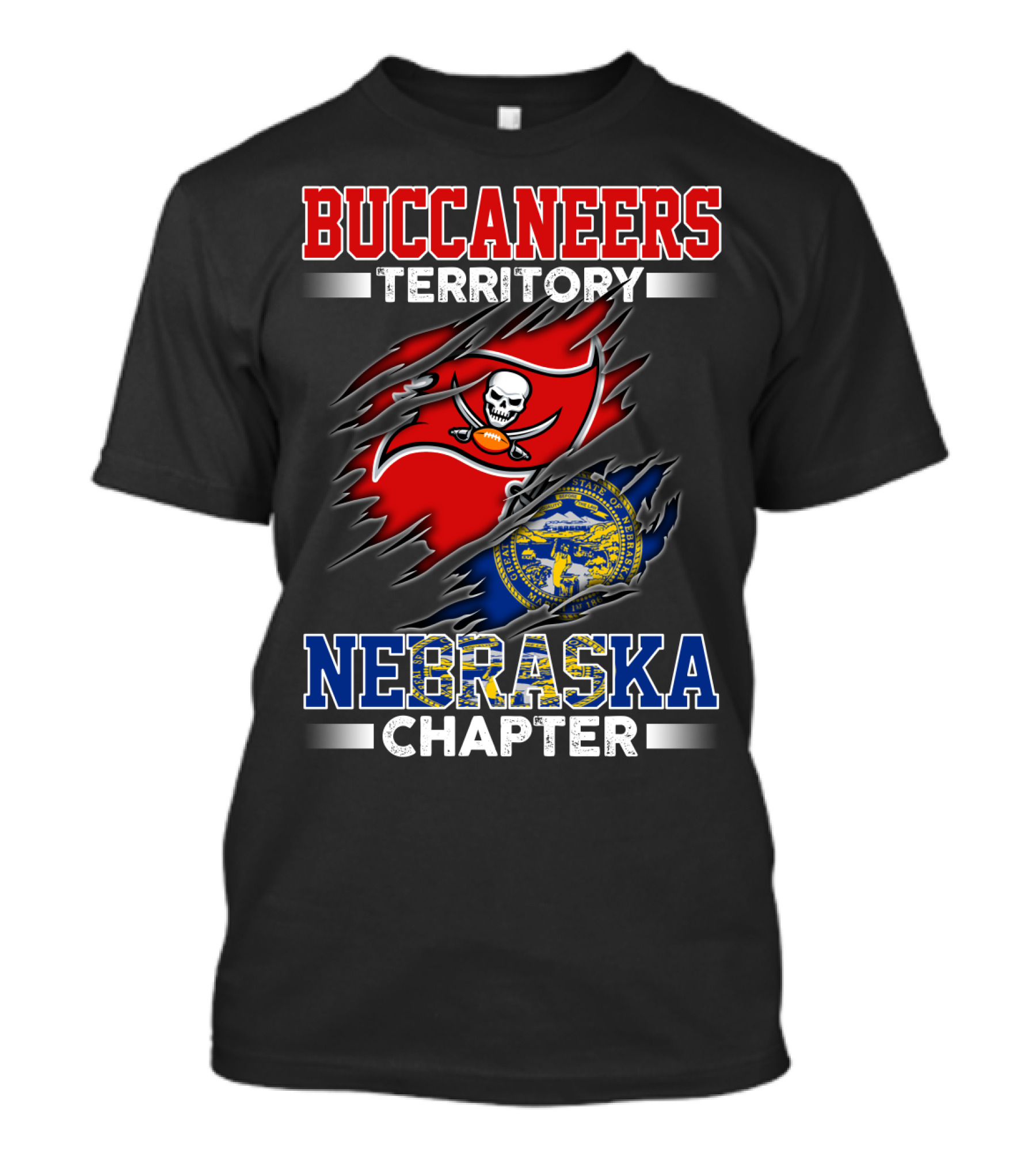 Buccaneers Territory Nebraska Chapter T-Shirt