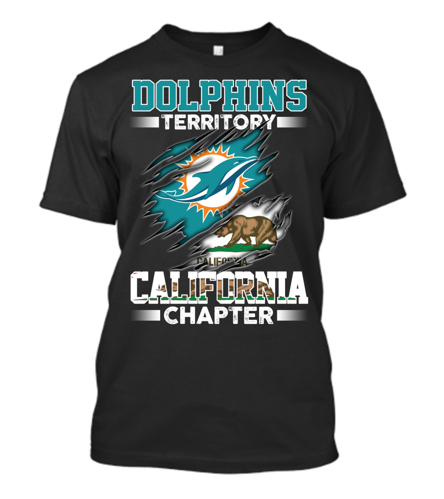 Dolphins Territory California Chapter T-Shirt