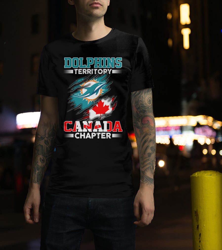 Dolphins Territory Canada Chapter T-Shirt