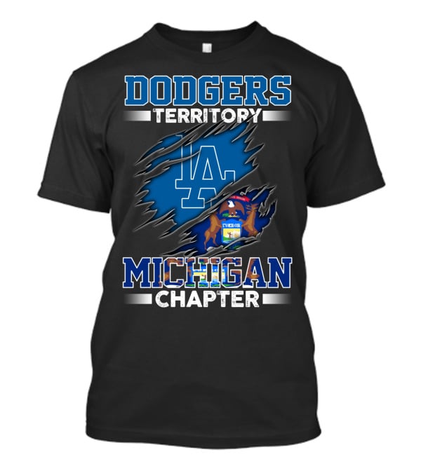Dodgers Territory LA Michigan Chapter T-Shirt