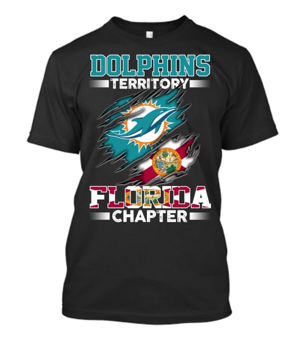 Dolphins Territory Florida Chapter T-Shirt