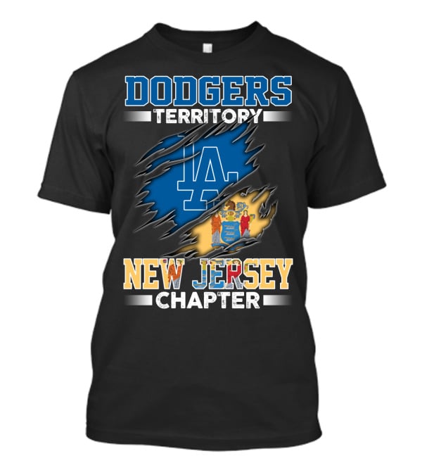 Dodgers Territory New Jersey Chapter T-Shirt