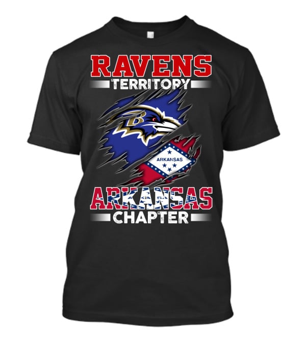 Ravens Territory Arkansas Chapter T-Shirt