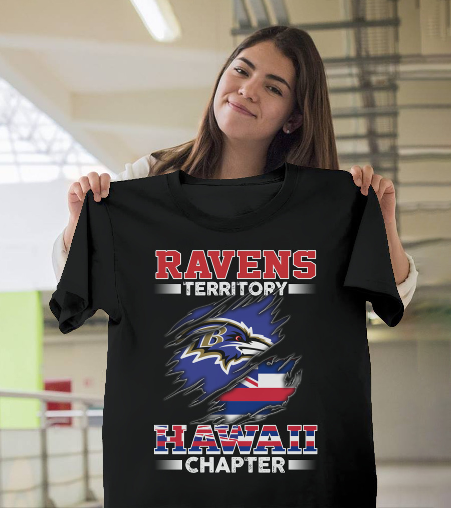 Ravens Territory Hawaii Chapter NFL T-Shirt