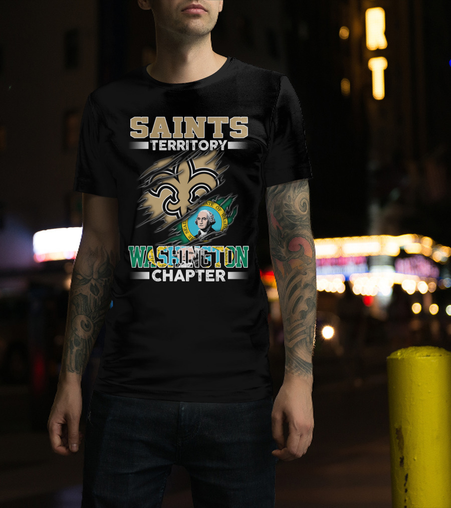 Saints Territory Washington Chapter T-Shirt