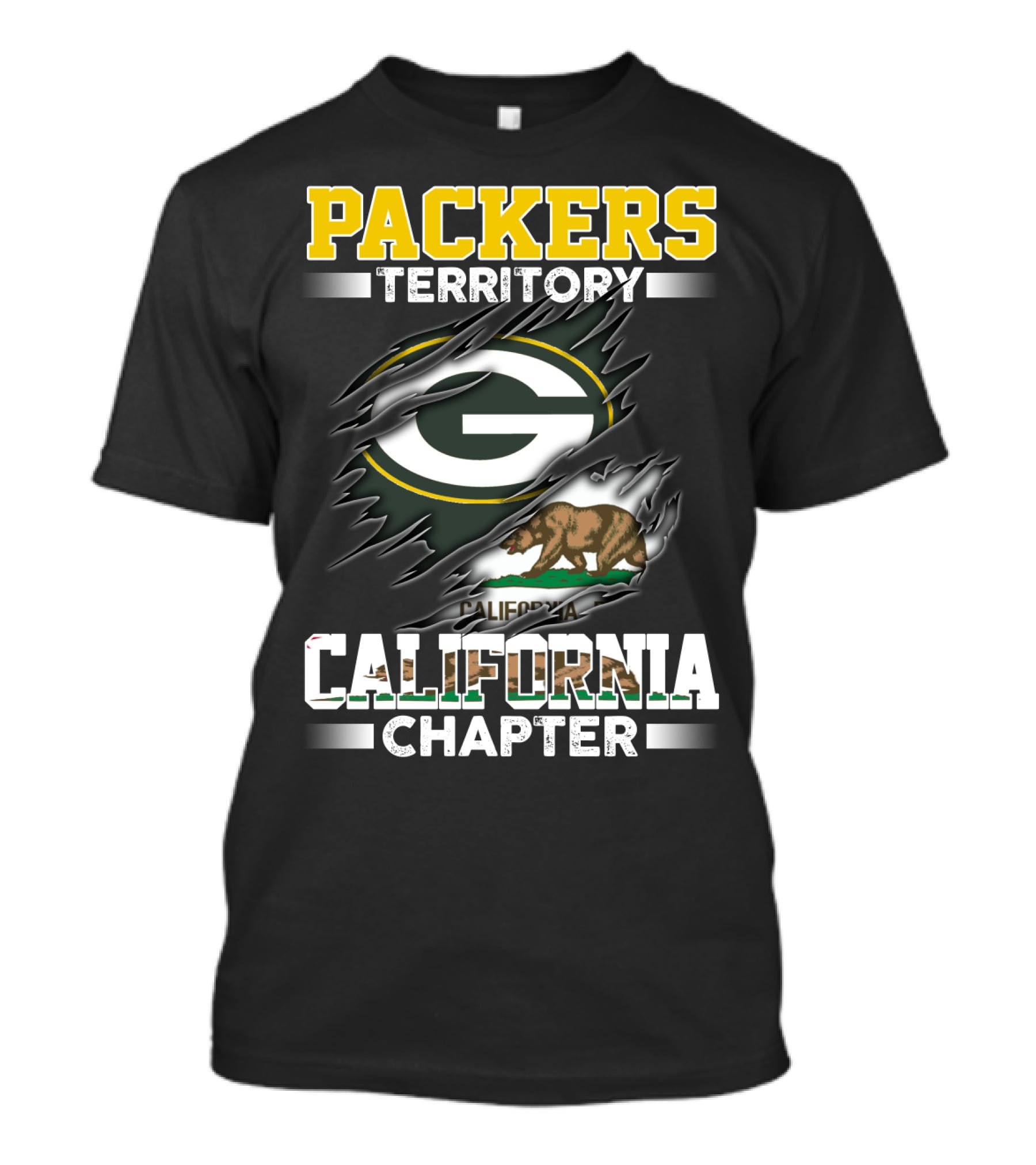 Packers Territory California Chapter T-Shirt