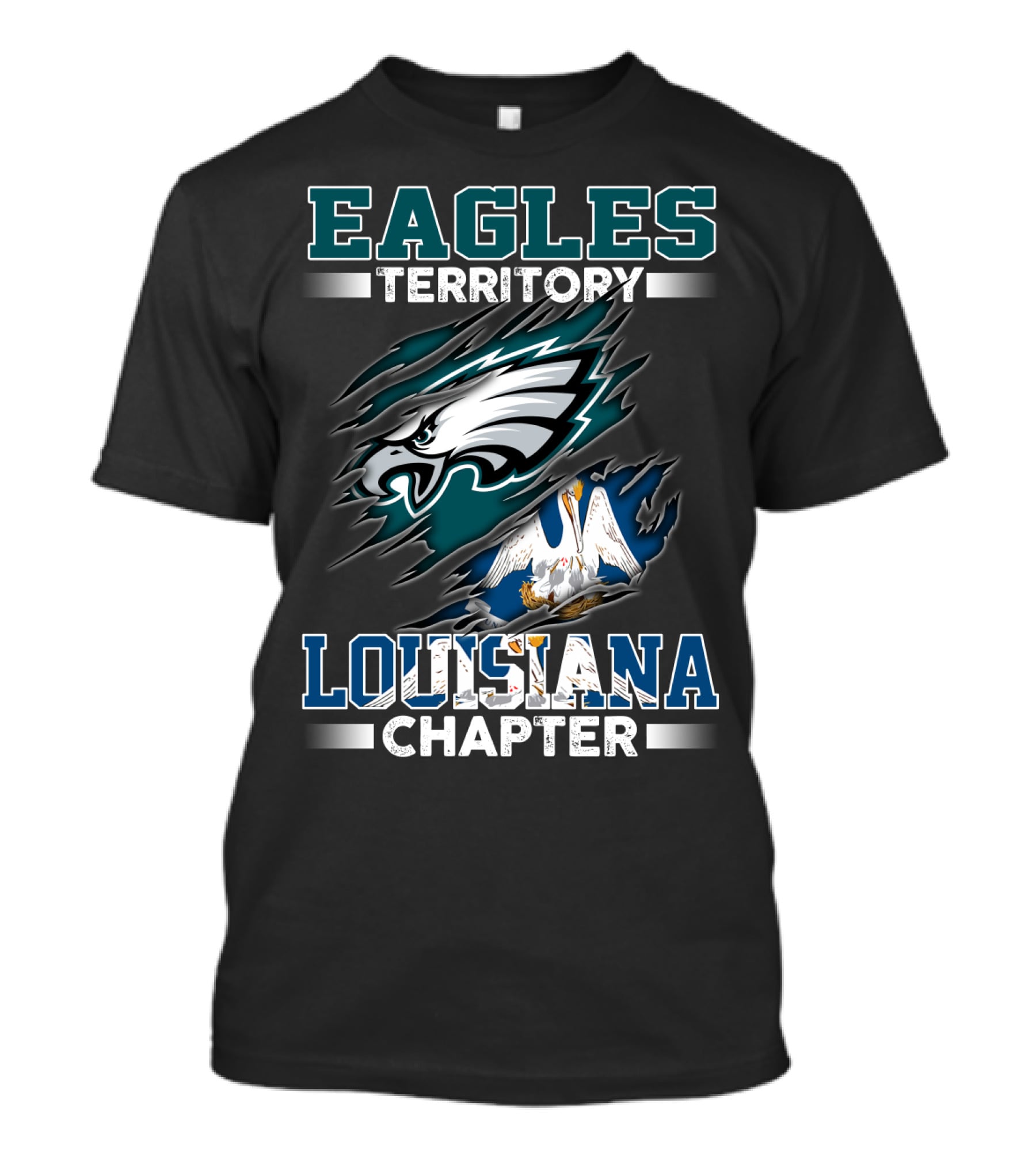 Eagles Territory Louisiana Chapter T-Shirt